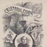 Portada de la “Balada india” de la ópera Cristóbal Colón, con letra de Carlos Cuenca y música de Luis de Carlos Cuenca, y música de Antonio Llanos Berete, Barcelona, Centro Editorial Artístico de Miguel Seguí, hacia 1900. 